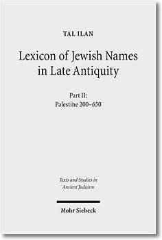 Lexicon of Jewish Names in Late Antiquity