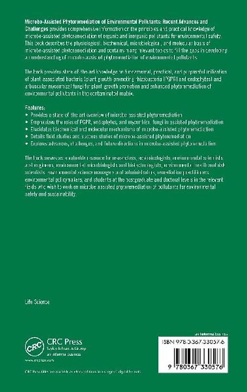 Microbe-Assisted Phytoremediation of Environmental Pollutants