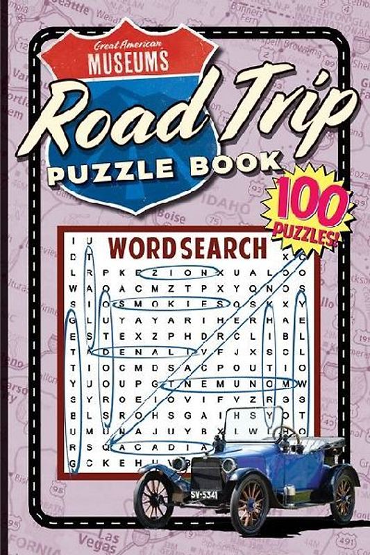 The Great American Museums Road Trip Puzzle Book