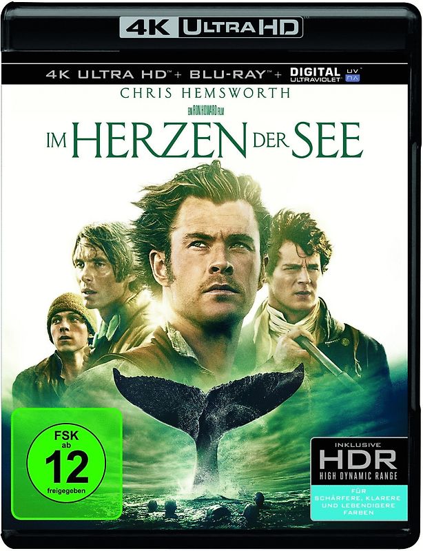 Im Herzen der See [inkl. Blu-ray] 4K Ultra HD Blu-ray