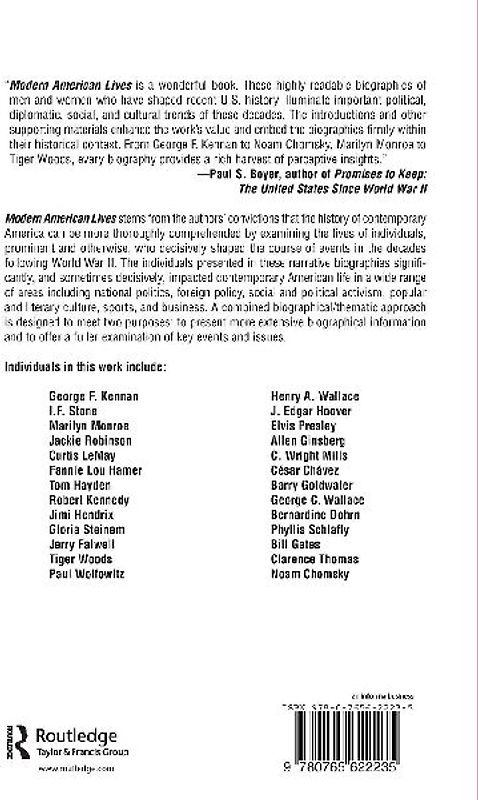 Modern American Lives