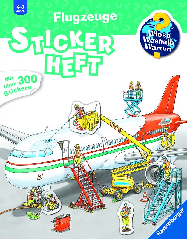 Wieso? Weshalb? Warum? Stickerheft - Flugzeuge
