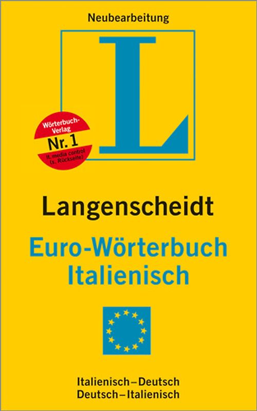 Langenscheidt Euro-Wörterbuch Italienisch. Italienisch-Deutsch/Deutsch-Italienisch