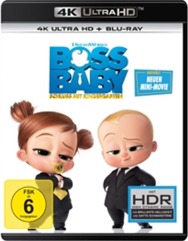 Boss Baby-Schluss mit Kindergarten 4K Ultra HD Blu-ray