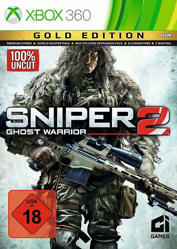 Sniper: Ghost Warrior 2 [Gold Edition] Xbox 360