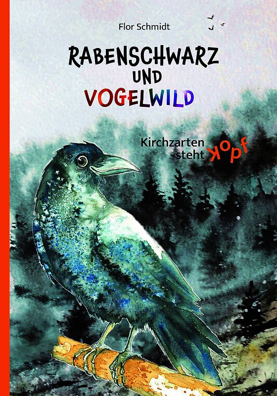 Rabenschwarz und vogelwild