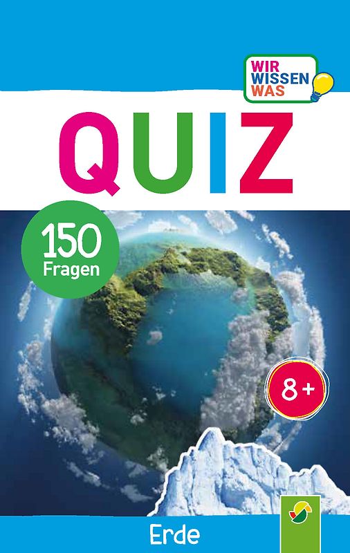 Quiz Erde • 150 Fragen für schlaue Kids