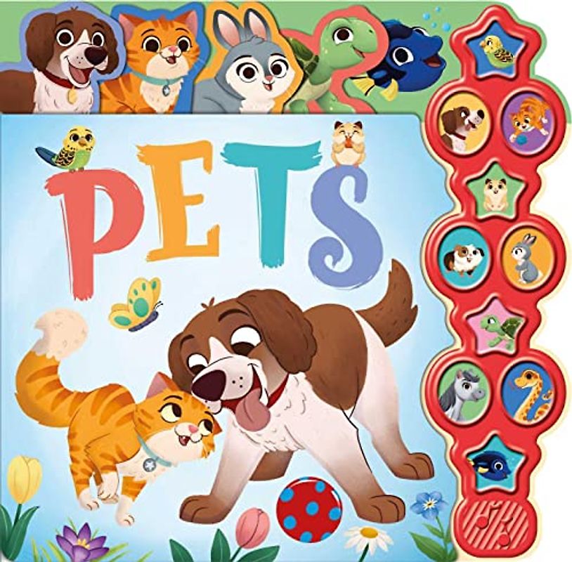 Pets: Children's Sound Book With 10 Buttons (10 Button Sound Books)