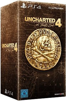 Uncharted 4: A Thief's End - Libertalia Collector's Edition inkl. Steelbook, Artbook, Sticker Set, Figur] PlayStation 4