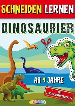 Schneiden Lernen ab 4 Jahre Dinosaurier