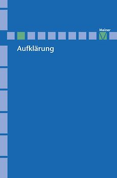 Die deutsche Aufklärung im Spiegel der neueren französischen Aufklärungsforschung