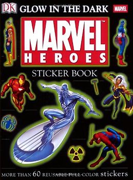 Glow-in-the-Dark Marvel Heroes (Ultimate Sticker Books) - DK Publishing