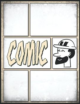 Comic Künstlerbedarf Zeichnen: Leeres Comic-Buch, Um Grafikdesign Für Kinder Zu Erstellen Oder Zu Lehren, Wie Man Comic-Bücher Macht | Geschenkideen Weihnachten