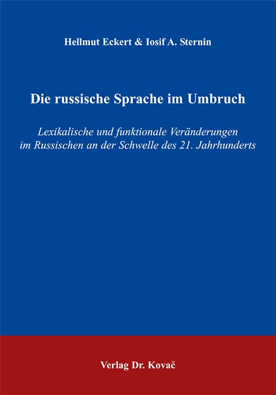 Die russische Sprache im Umbruch