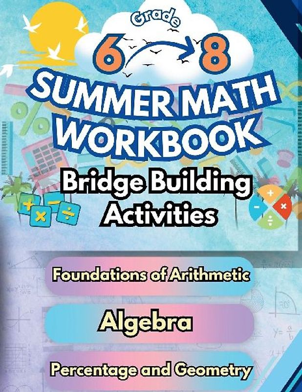 Summer Math Workbook |Middle School Bridge Building Activities