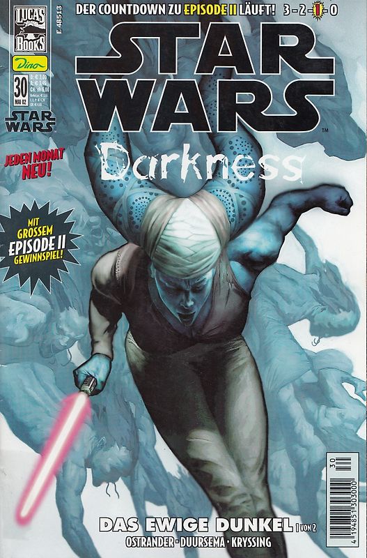 Star Wars 30/2002: Darkness - Das Ewige Dunkel - Teil 1 [Broschiert]