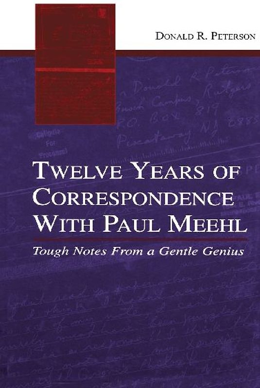 Twelve Years of Correspondence With Paul Meehl