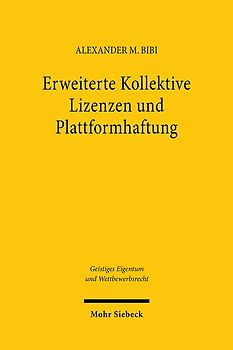 Erweiterte Kollektive Lizenzen und Plattformhaftung