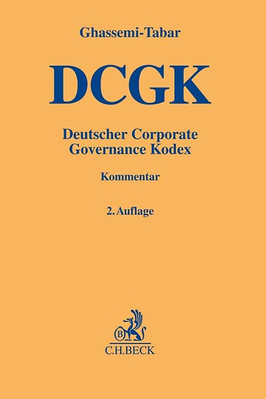 Deutscher Corporate Governance Kodex. DCGK