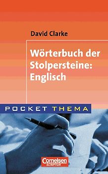 Pocket Thema / Wörterbuch der Stolpersteine: Englisch