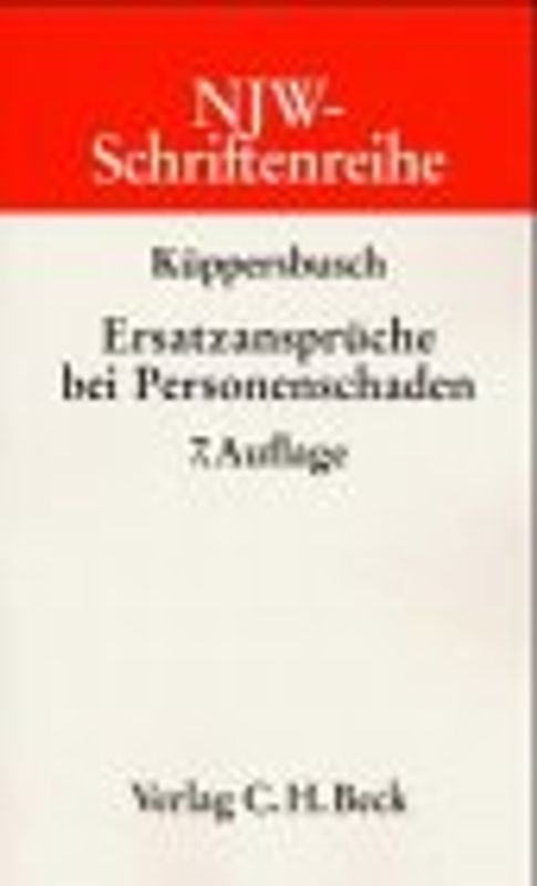 Ersatzansprüche bei Personenschaden