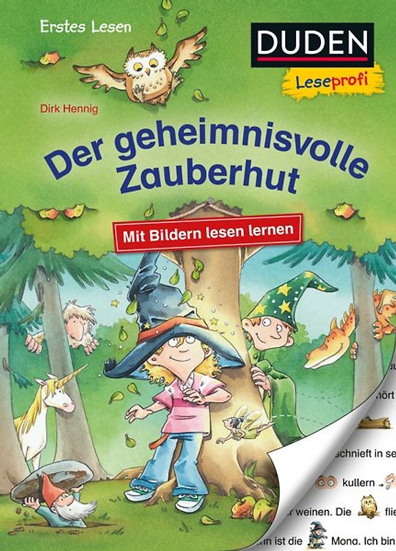 Duden Leseprofi – Mit Bildern lesen lernen: Der geheimnisvolle Zauberhut, Erstes Lesen | Leseprofis – Mit Bildern lesen lernen: Der geheimnisvolle Zauberhut, Erstes Lesen