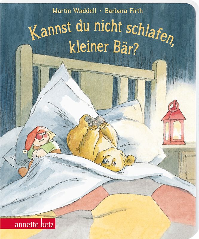 Kannst du nicht schlafen, kleiner Bär?: Pappbilderbuch zum Thema »Angst vor der Dunkelheit« für Kinder ab 3 Jahren