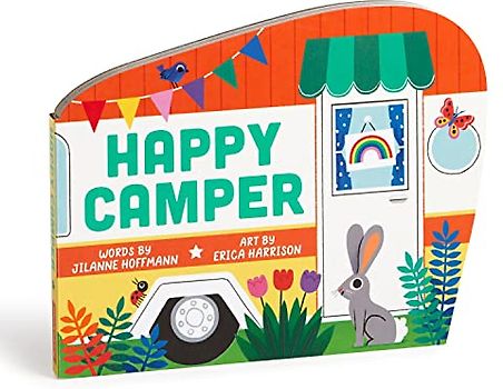 Happy Camper Shaped Board Book: BK Board Happy Camper