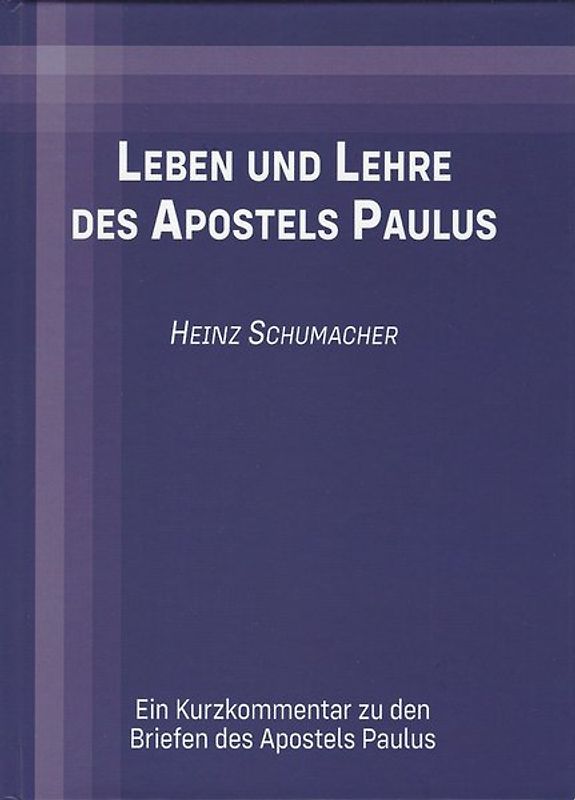 Leben und Lehre des Apostels Paulus