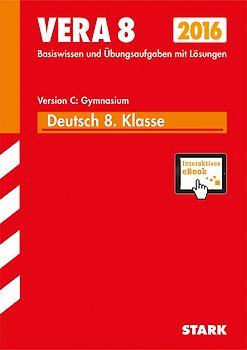 VERA 8 Gymnasium - Deutsch Version C + ActiveBook