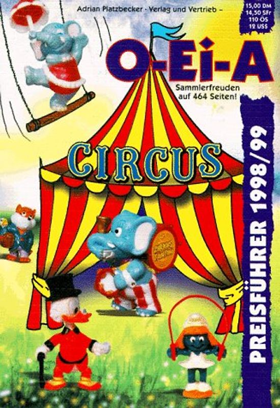 Überraschungsei-Preisführer O-Ei-A 1998/99