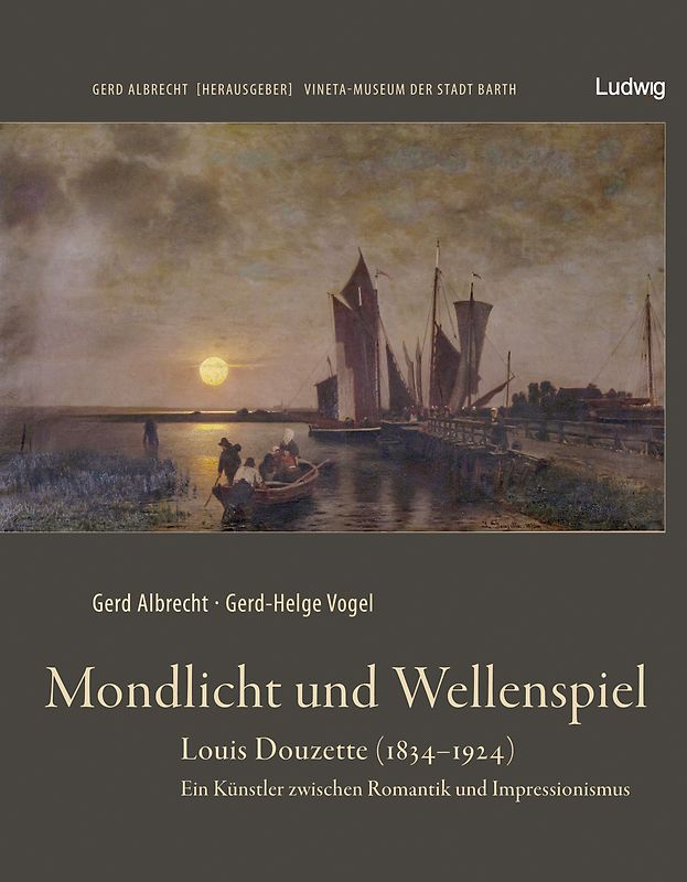 Mondlicht und Wellenspiel – Louis Douzette (1834 – 1924)