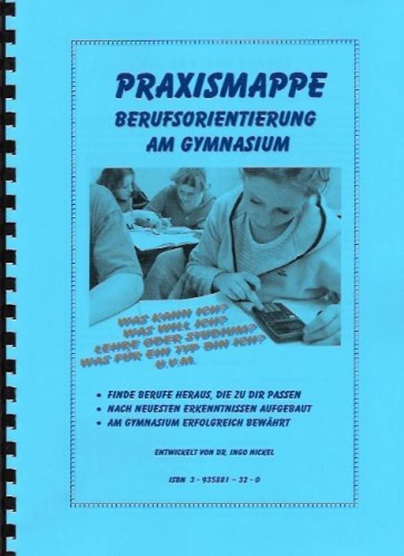 Meine persönliche Berufsorientierung, Sek. II