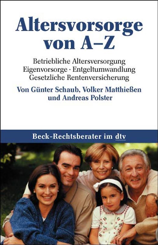 Altersvorsorge von A - Z
