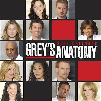 Grey's Anatomy: 2011 Calendar