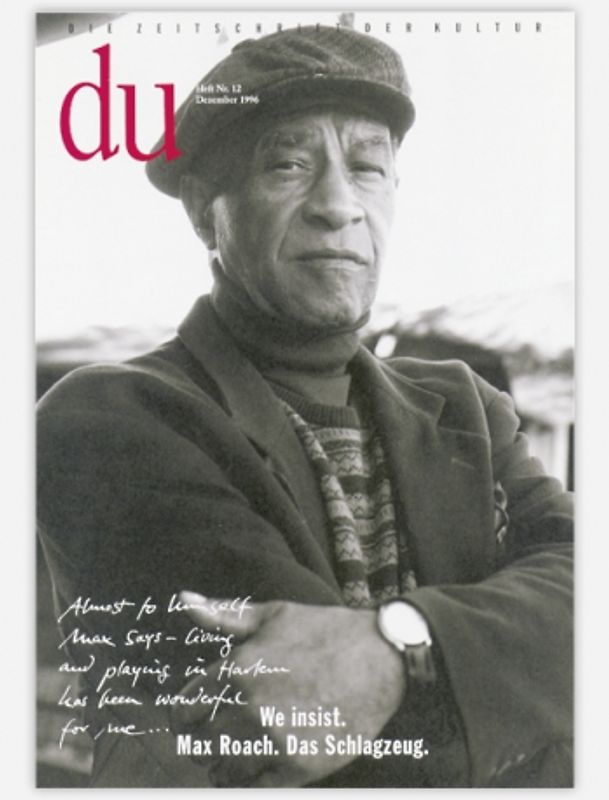 du - Zeitschrift für Kultur / We insist