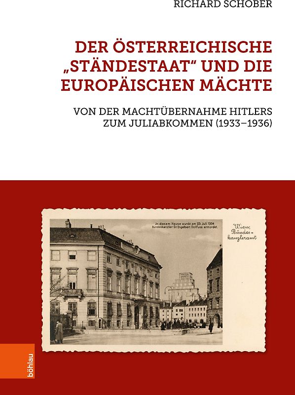 Der österreichische "Ständestaat" und die europäischen Mächte
