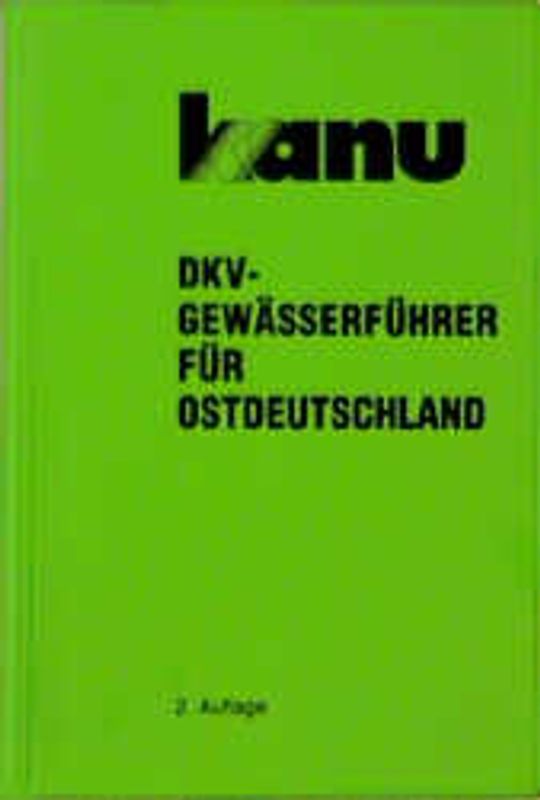 DKV-Gewässerführer für Ostdeutschland