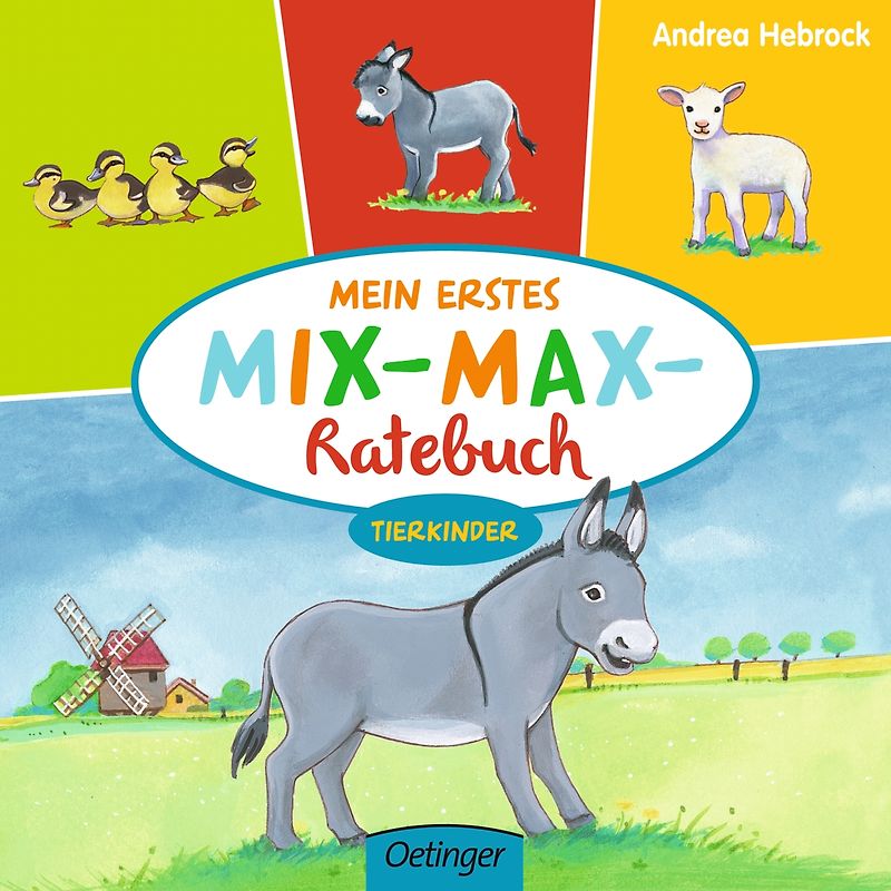 Mein erstes Mix-Max-Ratebuch Tierkinder
