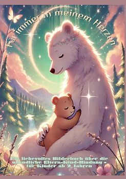 Für immer in meinem Herzen: Für immer bei dir: Liebevolle Tiergeschichten über die unendliche Eltern-Kind-Bindung – Vorlesebuch für Kinder ab 2 Jahren