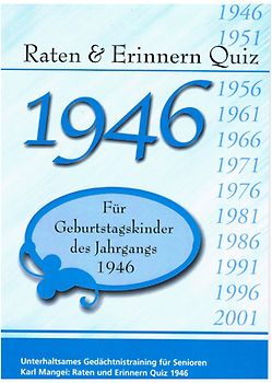 Raten und Erinnern-Quiz 1946