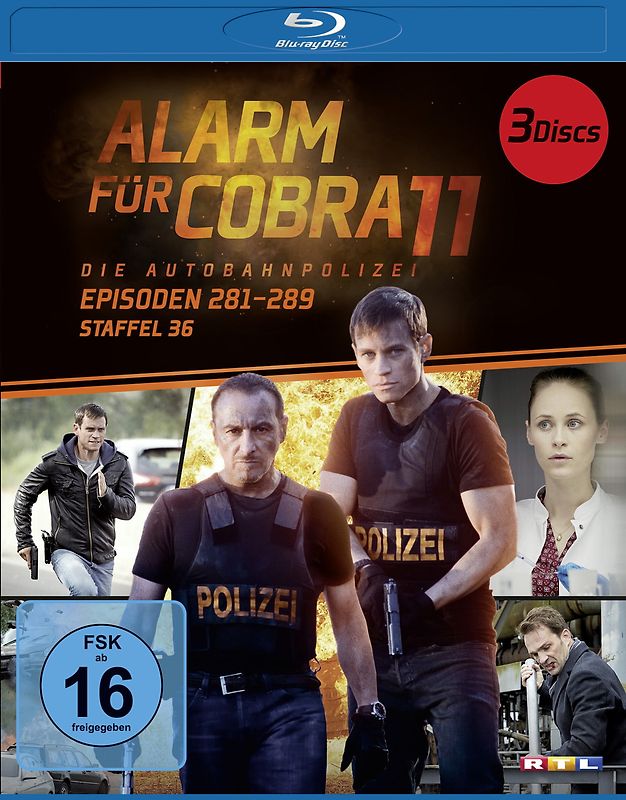 Alarm für Cobra 11 - Staffel 36 [3 Discs] Blu-ray Disc