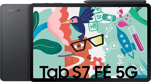Samsung Galaxy Tab S7 FE 12,4 » 128Go [Wi-Fi + 5G] noir mystique