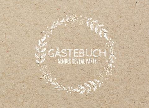 Gender Reveal Party Gästebuch: Erinnerungsalbum zum Ausfüllen von Gästen & zum Einkleben von Fotos | Boy or Girl | Neutrales Design Junge & Mädchen | Party Baby Geschlecht verkünden