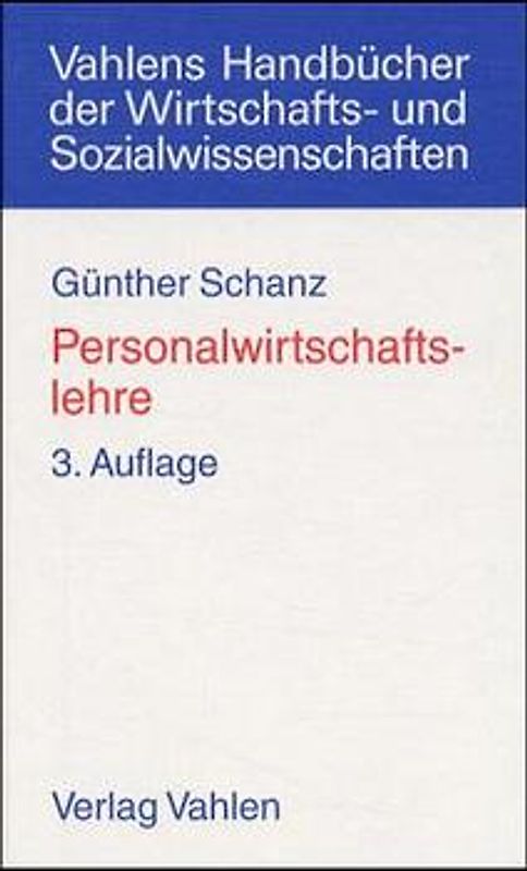 Personalwirtschaftslehre