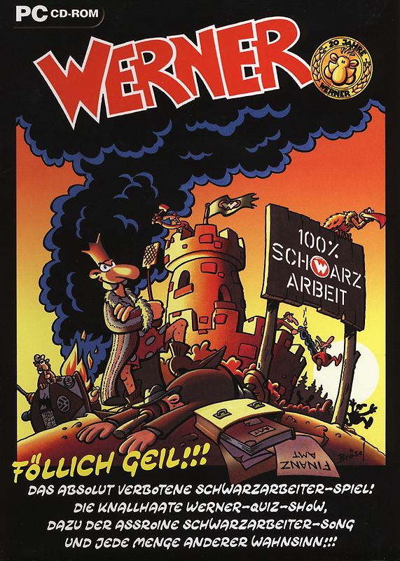 Werner: 100% Schwarzarbeit PC Spiele