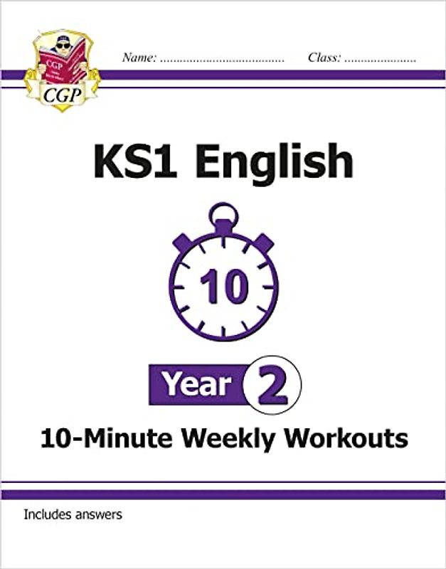KS1 English 10-Minute Weekly Workouts - Year 2: superb for catch-up and learning at home (CGP KS1 English)
