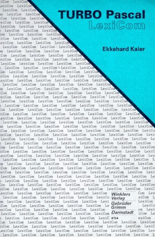 LexiCom / Turbo Pascal
