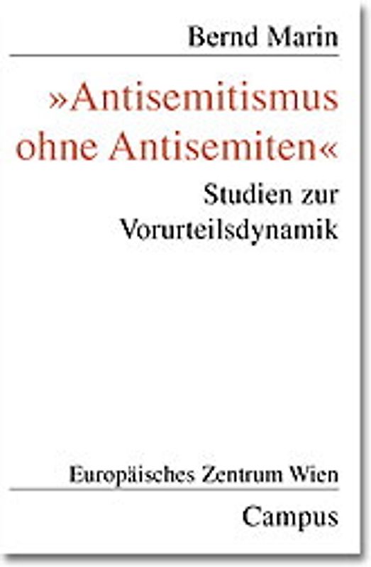 Antisemitismus ohne Antisemiten