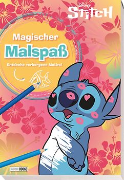 Disney Stitch: Magischer Malspaß - Entdecke verborgene Motive!